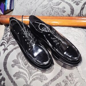 Jeffrey Campbell Glossy Black Oxfords